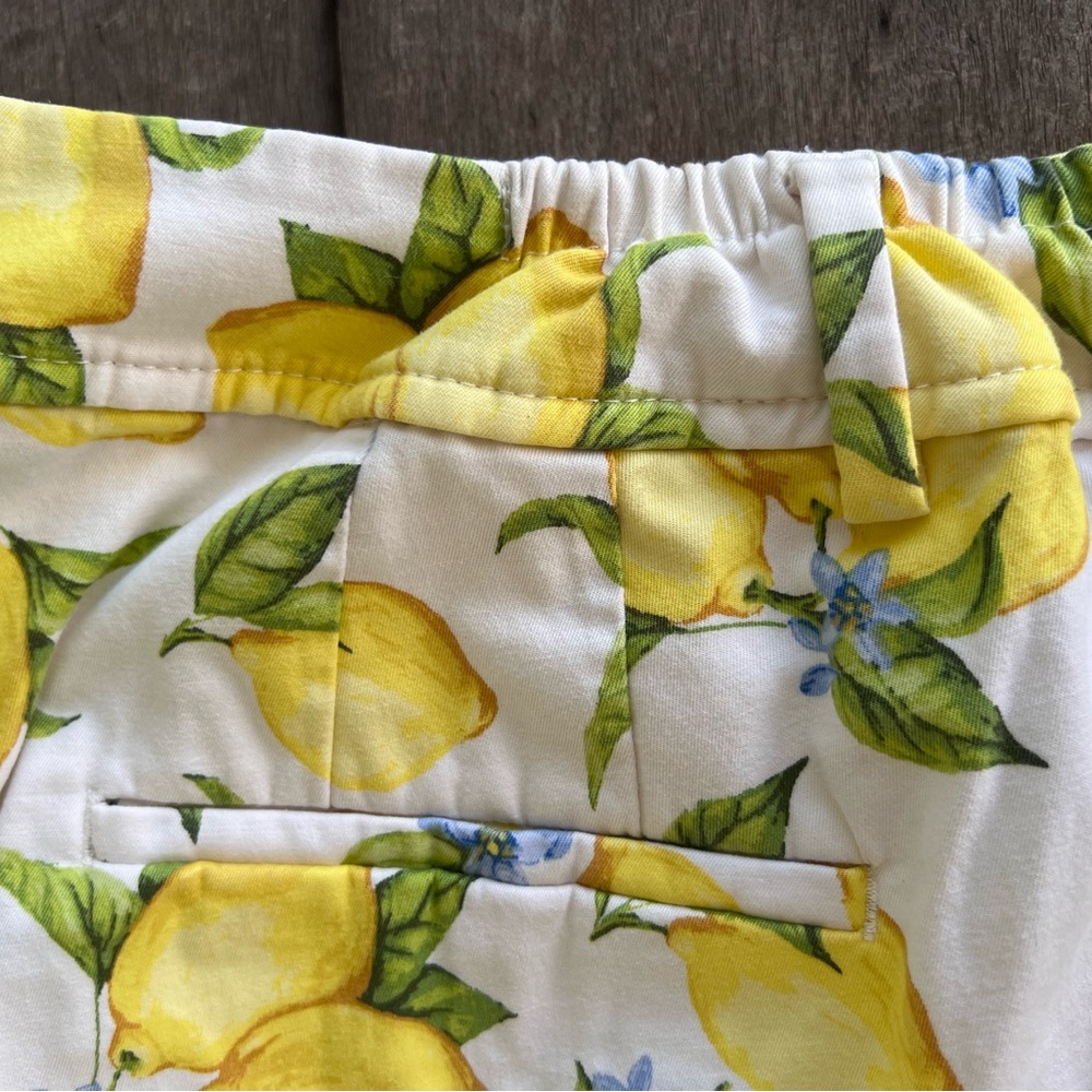 TALBOTS Perfect Shorts Lemon Blossom Sz 20W Bermuda Pockets Cotton Blend Stretch - Picture 14 of 15